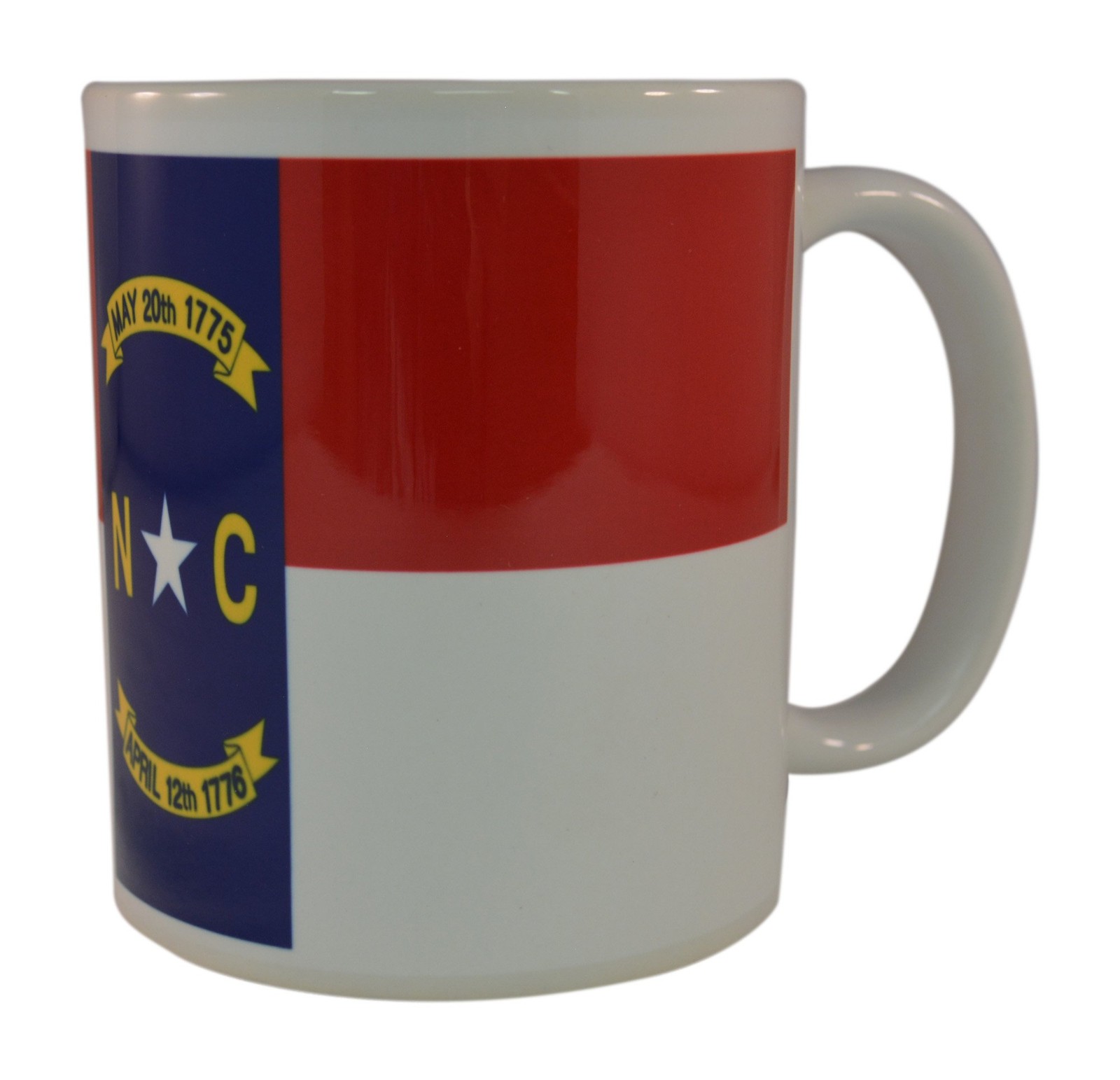 Rogue River Tactical North Carolina State Flag Coffee Mug Novelty Cup Great G...
