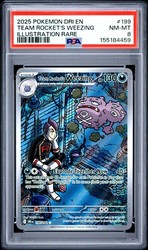 Team Rocket's Weezing 199/182 Destined Rivals Illustration Rare