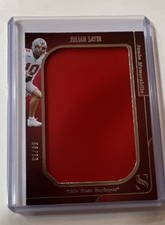 2025 Panini Silhouette - Jumbo Memorabilia Julian Sayin #JM-JSN /99 (MEM, RC)