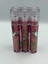 LOT OF 6 Flower Beauty Chill Out Lip Glaze in Shade DAZED 0.1 fl oz Lip Gloss