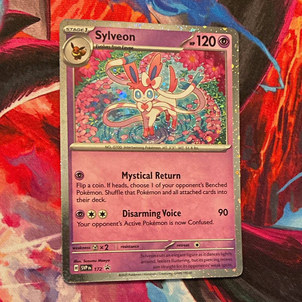 Sylveon Pokémon TCG Individual Collectible Card Game Cards in