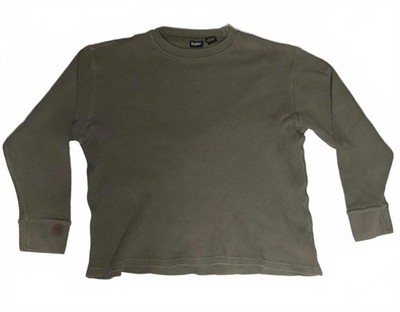 Vintage PBX Basics Olive Green Cotton Sweatshirt