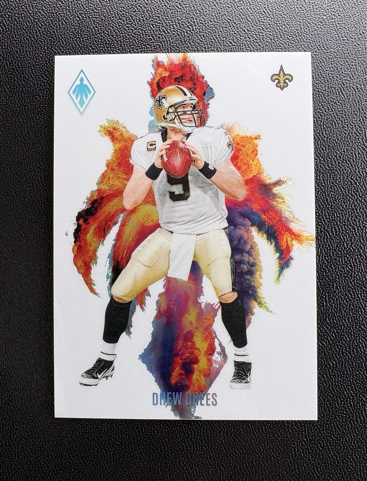 2024 Panini Phoenix White Color Blast Drew Brees # CB-19 SSP New Orleans Saints