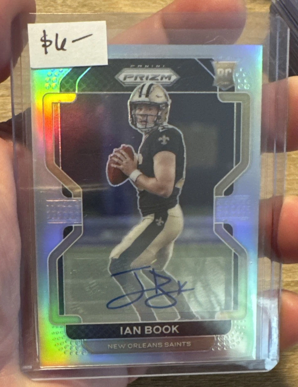 2021 Panini Silver Prizm Ian Book Rookie Auto Prizm RC Autograph #357