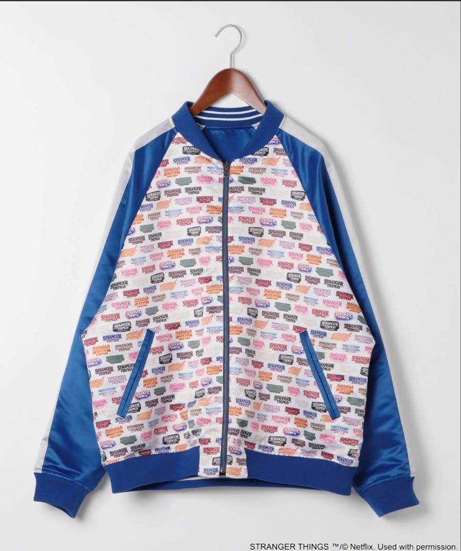 M Size Stadium Jacket Stranger Things Reversible - image 7