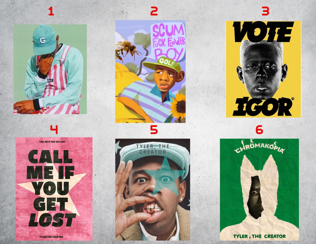 R*様 タイラーザクリエイター クロマコピア ボックスセット(フーディーMサイズ Tyler-The-Creator-Chromakopia-