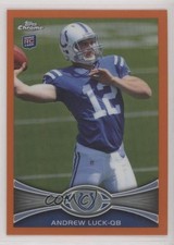 2012 Topps Chrome Retail Orange Refractor Andrew Luck #1 0nr3