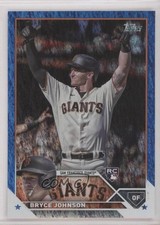 2023 Topps Series 2 Blue Foil /999 Bryce Johnson #571 0md