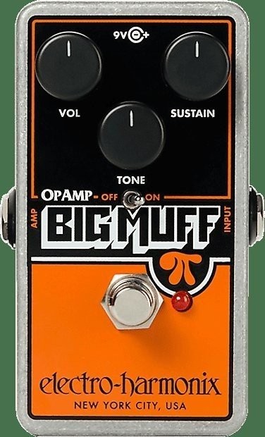Electro-Harmonix Op-Amp Big Muff Pi Distortion/Sustainer Pedal *Free Shipping...