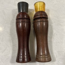 HERTER'S Set of 2 Duck / Goose Calls COLLECTIBLE CALL SET Waseca, MN USA Made