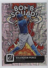 2022 Panini Donruss Bomb Squad Vector Salvador Perez #BS-1 18t1