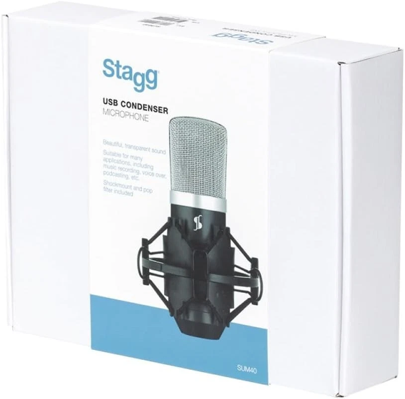 Stagg SUM40 Microphone à Condensateur USB Format classique - Photo 1/1