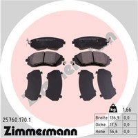 Zimmermann BremsbeläGe Vorne FüR Subaru Forester XV Toyota GT 86 Coupe