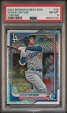 2024 Bowman Megan Box Shohei Ohtani Chrome #33 PSA 8 Nm-mt LA Dodgers