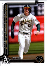 2025 Topps #538 Tyler Nevin Oakland Athletics