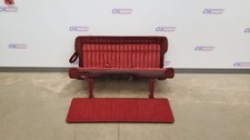 1994 Chevy Blazer Rear Seat Assembly Red Cloth