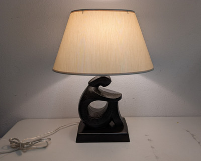 Frederick Weinberg Style F.A.I.P. Mid Century Sculptural Figurative Table Lamp