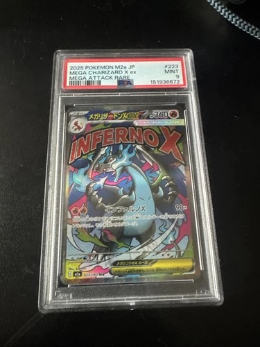 Mega Charizard x Ex 223/193 PSA 9 Mint
