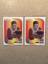 2014 Topps Heritage - 1965 1st Draft Johnny Bench #65MLB-JB Lot Of 2