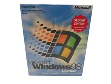 Microsoft Windows 98 Upgrade Second Edition - NEW  SEALED