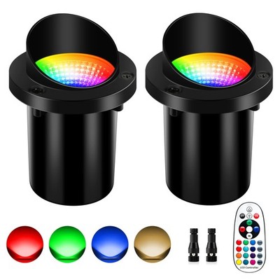 Christmas Outdoor Landscape Lighting RGBW Spotlight,Color Changing Outdoor Gr...
