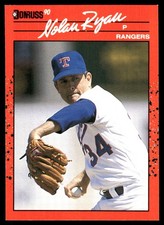 Nolan Ryan 1990 Donruss #166 Texas Rangers MLB READ FREE SHIPPING AutographDen