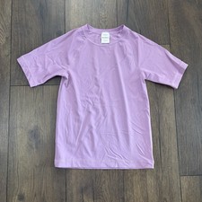 Hanna Andersson Short Sleeve Rash Guard Swim Shirt, Size 130 / US 8