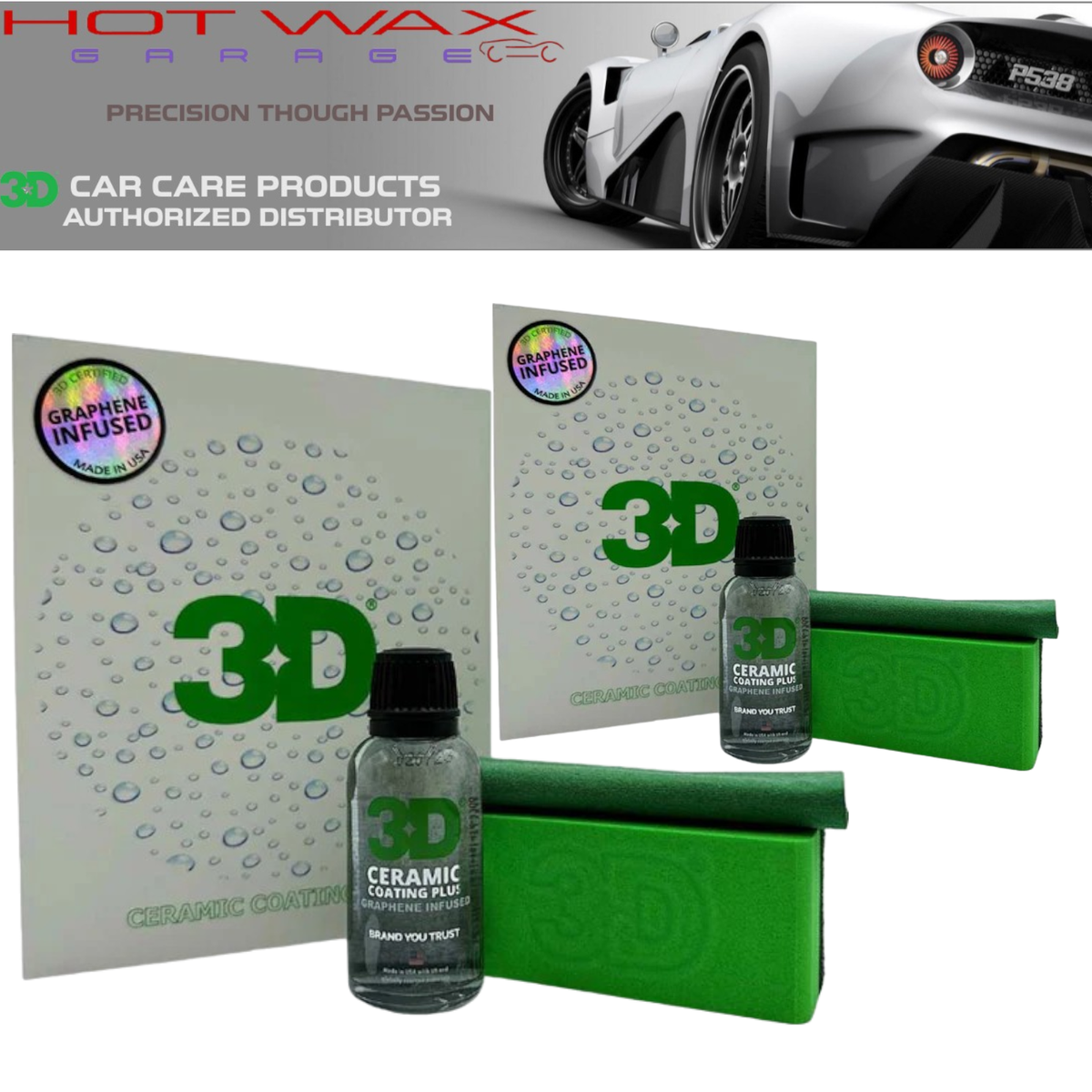 3D Ceramic Coating Plus Graphene Infused. 940CC-KIT | eBay