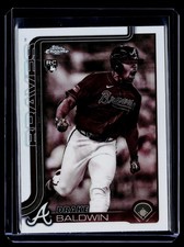 2025 Topps Chrome Update Drake Baldwin Sepia Refractors #USC96