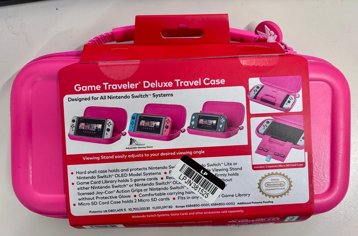 p*a様 【美品】Nintendo Switch Princess Peach Showtime Nintendo Switch Travel Case - Damage