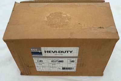 EGS Hevi-Duty HS1F500B Transformer .500 KVA Pri: 240/480V Sec: 120/240V NIB, NOS