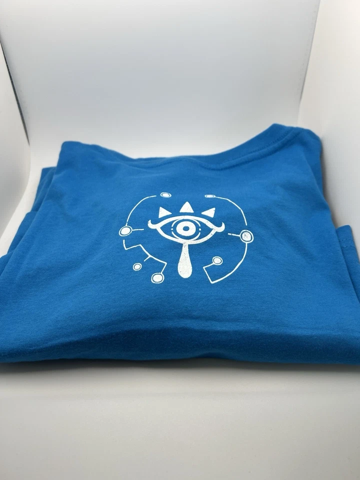 Camisa/Moneda/Cordón 2016 EXCLUSIVO OFICIAL LEYENDA DE ZELDA ALIENTO DE LA NATURALEZA XL Foto 3 de 4