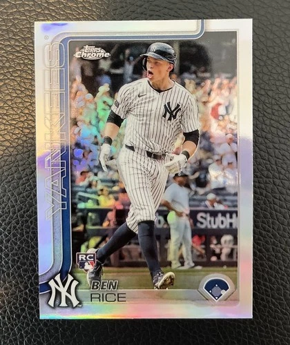 Ben Rice 2025 Topps Chrome Ben Rice #139 Refractor