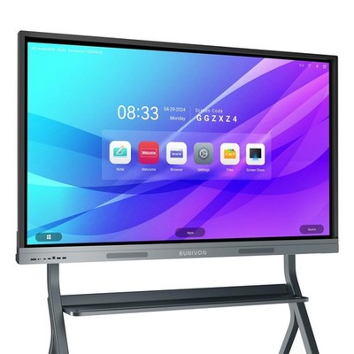 Smart Board, 55'' 4K UHD Smart Whiteboard, 8+128GB Touch Screen Electronic Wh...