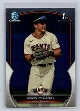 2023 Bowman Draft #BDC-136 Quinn McDaniel Chrome