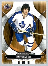 Ian Turnbull 2024-25 UD Engrained Icons #43 Toronto Maple Leafs