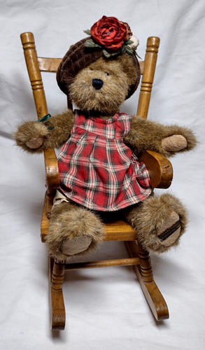 Vintage Handmade 11.5" Wooden Granny Rocking Chair for Dolls & Bears - Picture 10 of 10