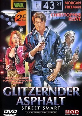 Glitzernder Asphalt