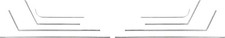 1965 Chevrolet Impala Ss Coupe Interior Door Rear Side Panel Molding Set 8