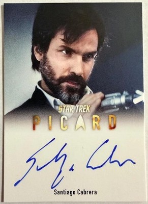 Star Trek Connections Autogramm Santiago Cabrera als Emil