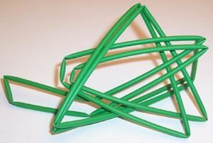 RAYCHEM - TE CONNECTIVITY - 2.40mm Heat Shrink Tubing Green 2:1 Shrink Ratio