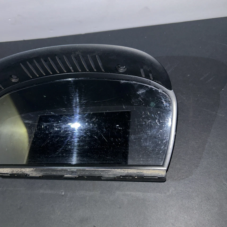 2008-2010 BMW 528i 535i E60 monitor de bordo informações tela de exibição fabricante de equipamento original - Imagem 2 de 4