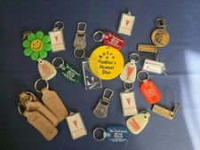 Vintage Pontiac Keychains. Lot Of 24. Some Collectable!
