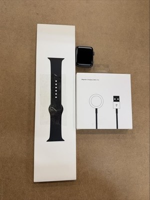 Apple watch Series 3 42mm Space Gray Aluminum - Midnight Sport Band
