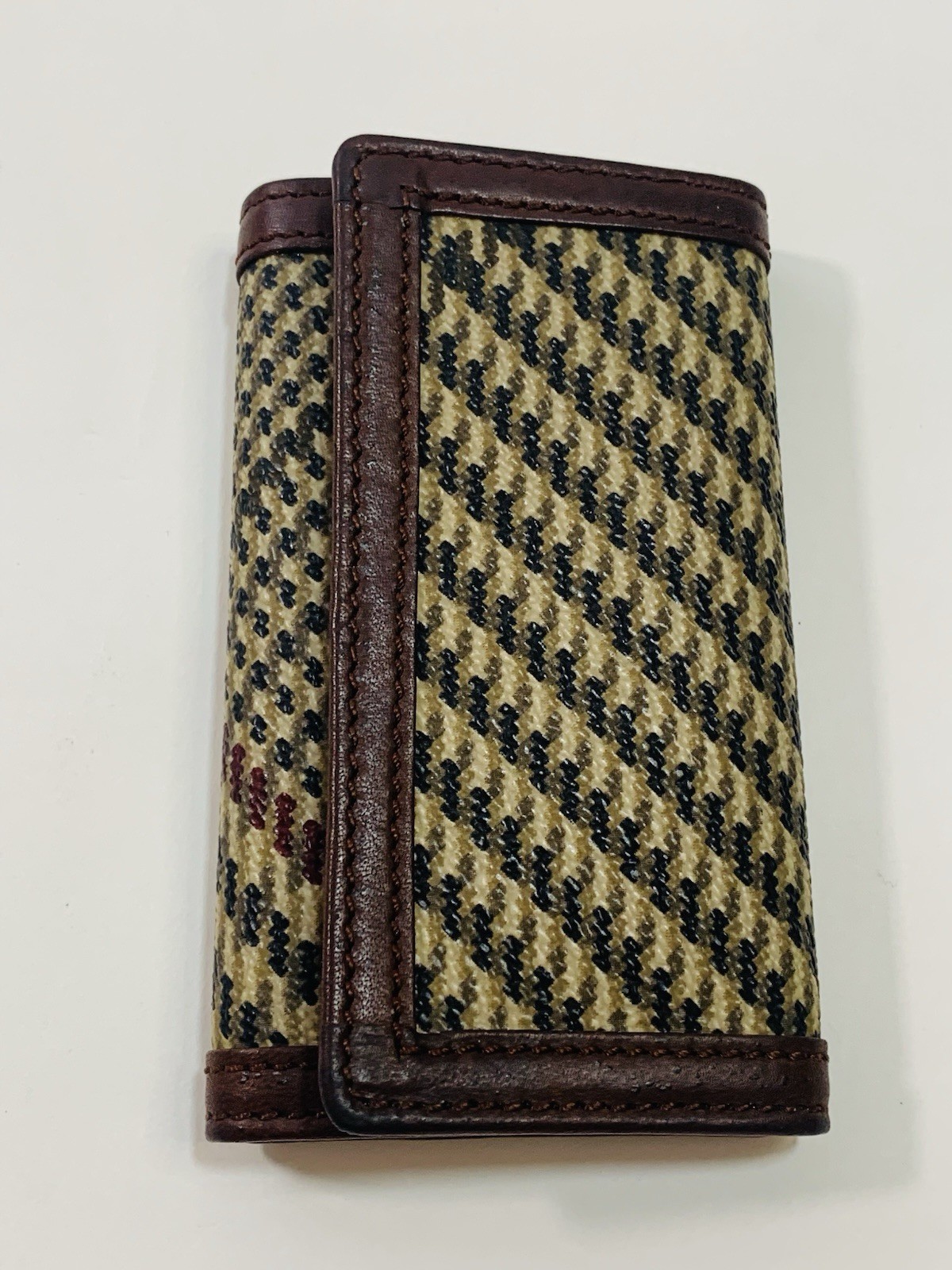 VTG Polo Ralph Lauren Leather Key Pocket Case Italy 4’ X 2.75’