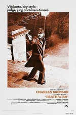 DEATH WISH Movie Poster Charles Bronson RARE Version