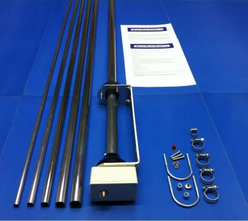 SE  X80  VERTICAL HF  RADIAL FREE ANTENNA  80 TO 6 METRES