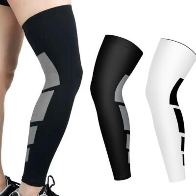 Knee Support Brace Compression Long Full Leg Sleeve Gym Sport／ Running I8I5 S7V9
