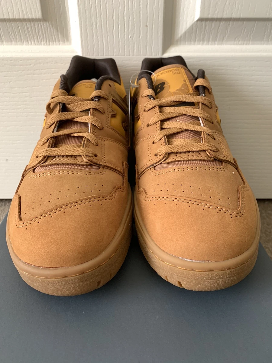 New Balance 550 BB550WEA Canyon Tobacco Brown Wheat Shoes Size US 10.5 DS
