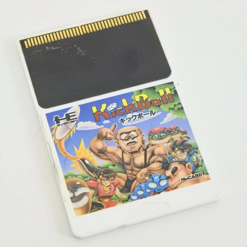 PC Engine Hu KICK BALL Card Only pe - Image 2 of 2